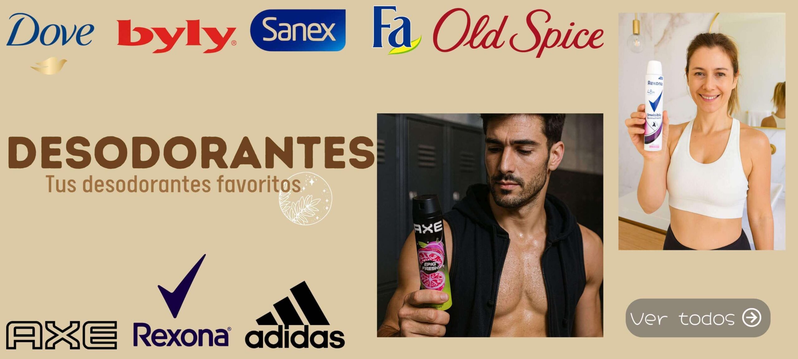 Desodorantes online Viandvi