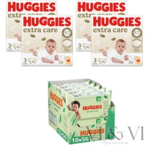 huggies talla 3 con toallitas