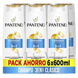 pantene cuidado clásico 3 en 1 pack ahorro