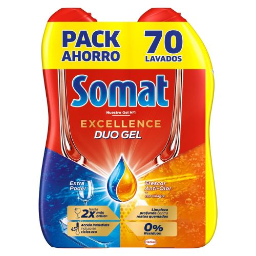 somat excellence duo gel con vinagre pack ahorro