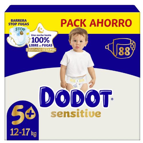 Dodot Sensitive 5+ 88 Pañales