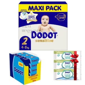 Dodot pañales talla 2 maxi pack con toallitas Dodot