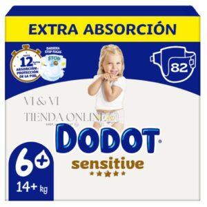 dodot sensitive talla 6+ pack ahorro