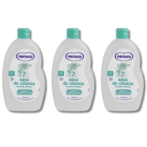 nenuco agua de colonia pack ahorro 3 x 500ml