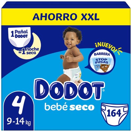 Dodot bebé seco talla 4 pack ahorro 164