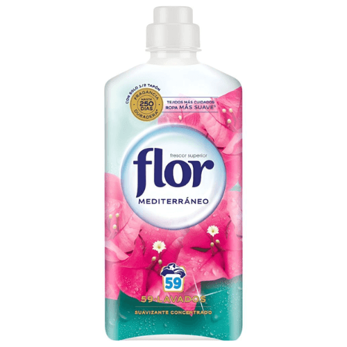 Flor Mediterráneo Suavizante concentrado 59 Lavados