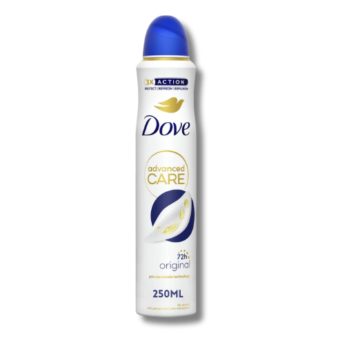 dove original spray advanced care 250ml