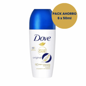 Dove Advanced Care Original Desodorante Roll On Pack 6 x 50ml