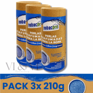 NobacPro Perlas de Perfume para la Ropa Pack 3 x 210 g