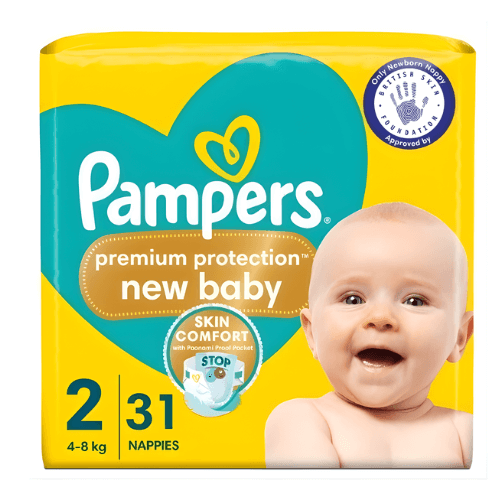 PAMPERS PREMIUM PROTECTION TALLA 2 31 PAÑALES