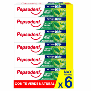 Pepsodent Active Fresh Pasta de Dientes Pack 6 x 75 ml