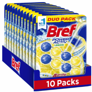 Bref Power Activ Limón Duo Pack 10 Unidades Ambientador WC