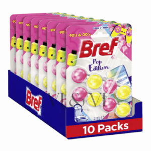 Bref WC Pop Edition Pack Ahorro 10 Packs Duplo