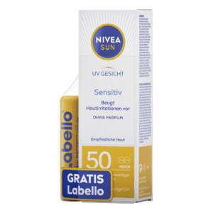 Nivea Fluido Facial SPF50 + Liposan SPF50 Pack