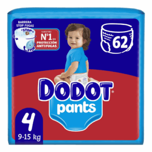 Dodot Pants Talla 4 Paquete de 62 Pañales Braguita