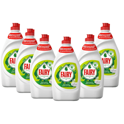Fairy Manzana Lavavajillas Pack 6 x 450ml