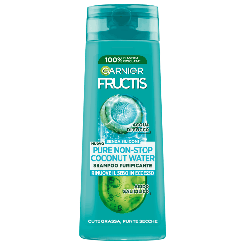 Garnier Fructis Pure Agua de Coco Champú 250ml