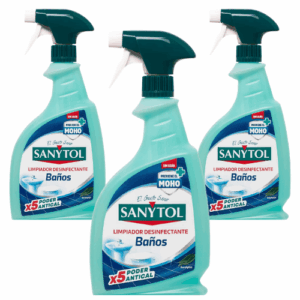 Sanytol Baños Desinfectante Spray Pack 3 x 750ml