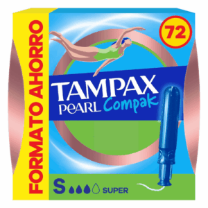 Tampax Pearl Super Pack Ahorro 72 Tampones