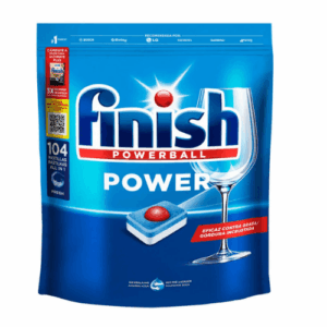 finish powerball all in one 104 pastillas lavavajillas