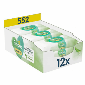pampers harmonie new baby aloe vera 12 x 46