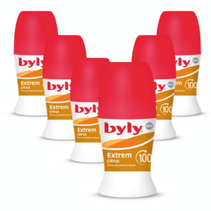Byly Extreme Citrus 100h Desodorante Roll On Pack 6 x 50ml