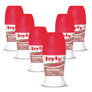 Byly Sensitive Calma 48h Desodorante Roll On Pack 6 x 50ml