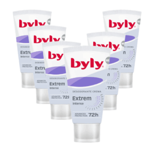 Byly Extrem Intense 72h Desodorante en Crema Pack 6 x 50ml