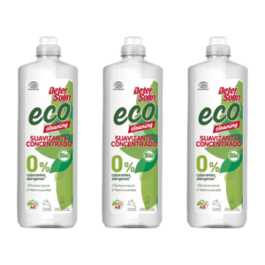 Detersolin Eco Suavizante Concentrado Pack 3 x 40 Lavados