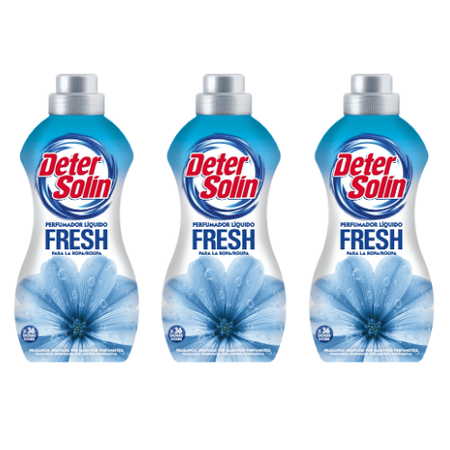 Detersolin Perfumador Líquido Fresh Pack 3 x 720ml