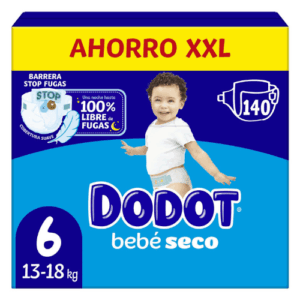 Dodot Bebe Seco Talla 6 Pack Ahorro XXL 140 Panales
