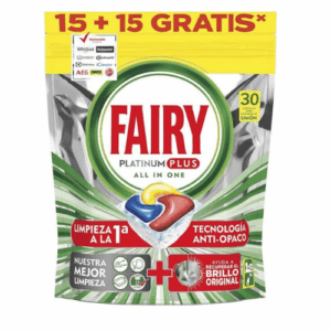 Fairy Platinum Plus 15+15 Cápsulas Lavavajillas