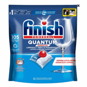 Finish Quantum Essential 105 Cápsulas Lavavajillas