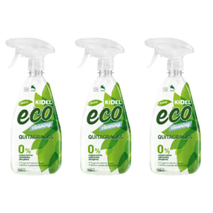 Kidel Eco Cleaning Quitagrasas Spray Pack 3 x 750ml