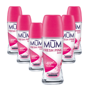 Mum Fresh Pink Rose Desodorante 48h Pack 6 x 50ml