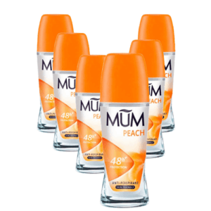 Mum Peach Desodorante 48 Pack 6 x 50ml