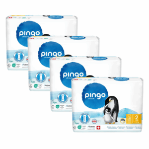 Pingo Pañales Ecológicos Talla 2 (3-6kg) Pack 4 x 42 pañales