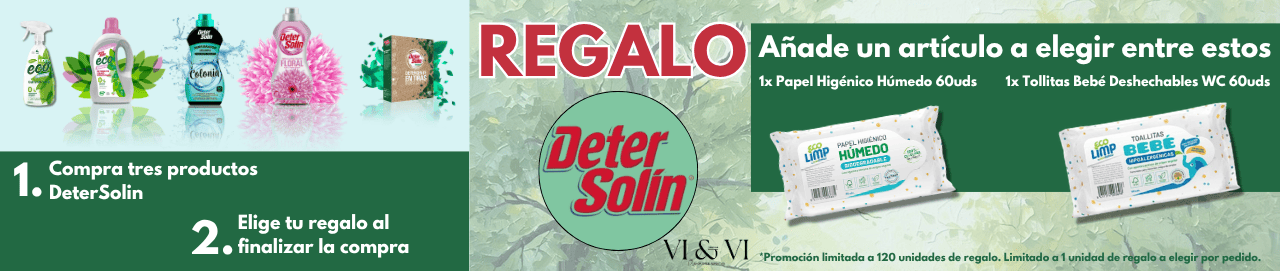 Promoción Detersolin con regalo